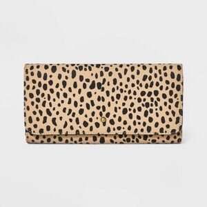 Leopard Print Wallet